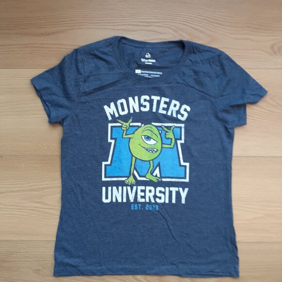 Monsters University - New Youth Small Gray T-Shirt - Picture 4 of 4